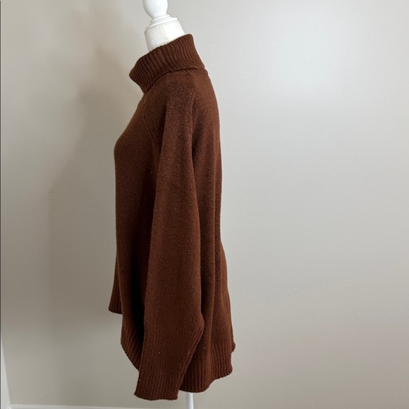 NWT Altar’d State Brown Turtleneck Sweater size large - Picture 5 of 12